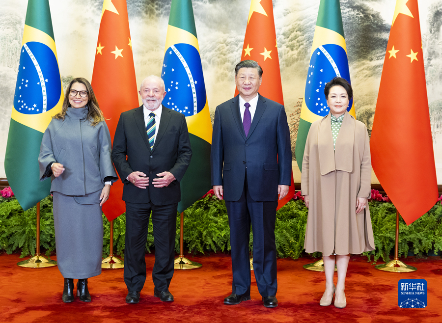 习近平同巴西总统卢拉举行会谈