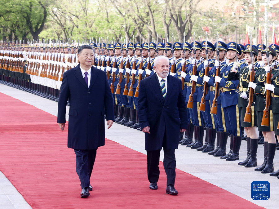 习近平同巴西总统卢拉举行会谈