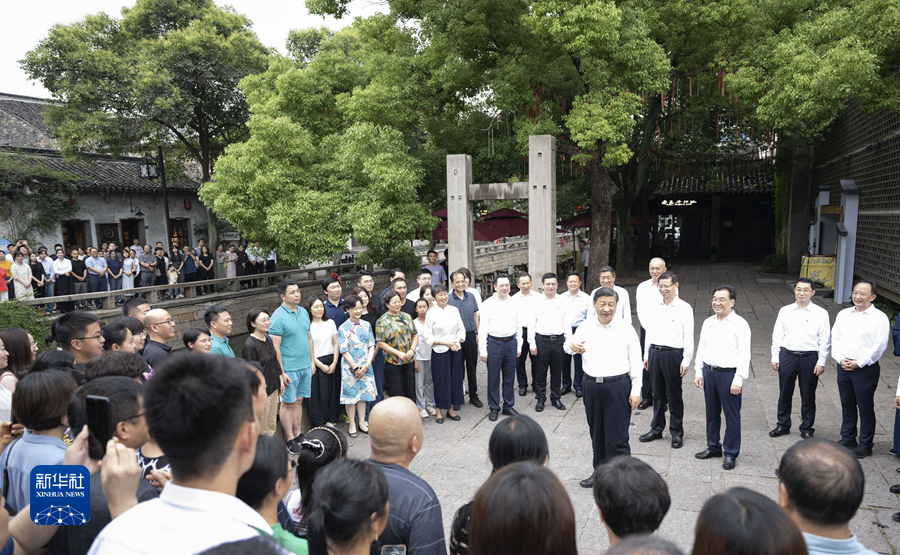 习近平在江苏考察时强调 在推进中国式现代化中走在前做示范 谱写“强富美高”新江苏现代化建设新篇章