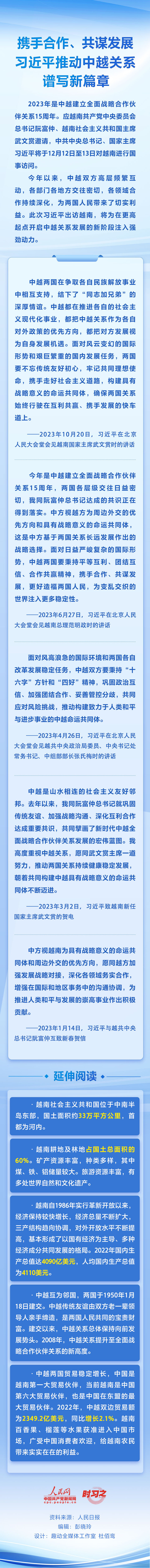 时习之丨 携手合作、共谋发展 习近平推动中越关系谱写新篇章