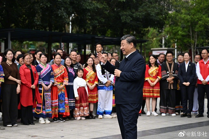 习近平在广西南宁市考察调研