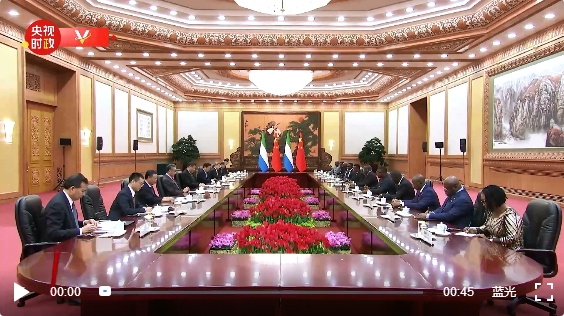 独家视频丨习近平：中非人民命运与共 共同应对风险挑战