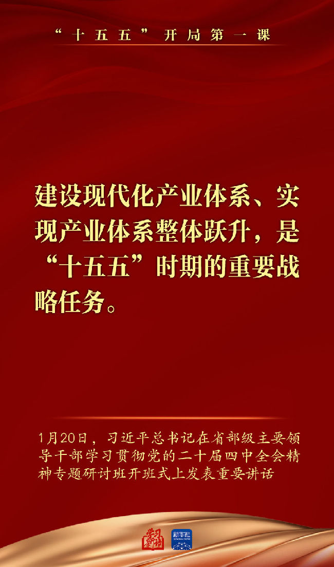 “十五五”开局第一课,总书记重要讲话催人奋进