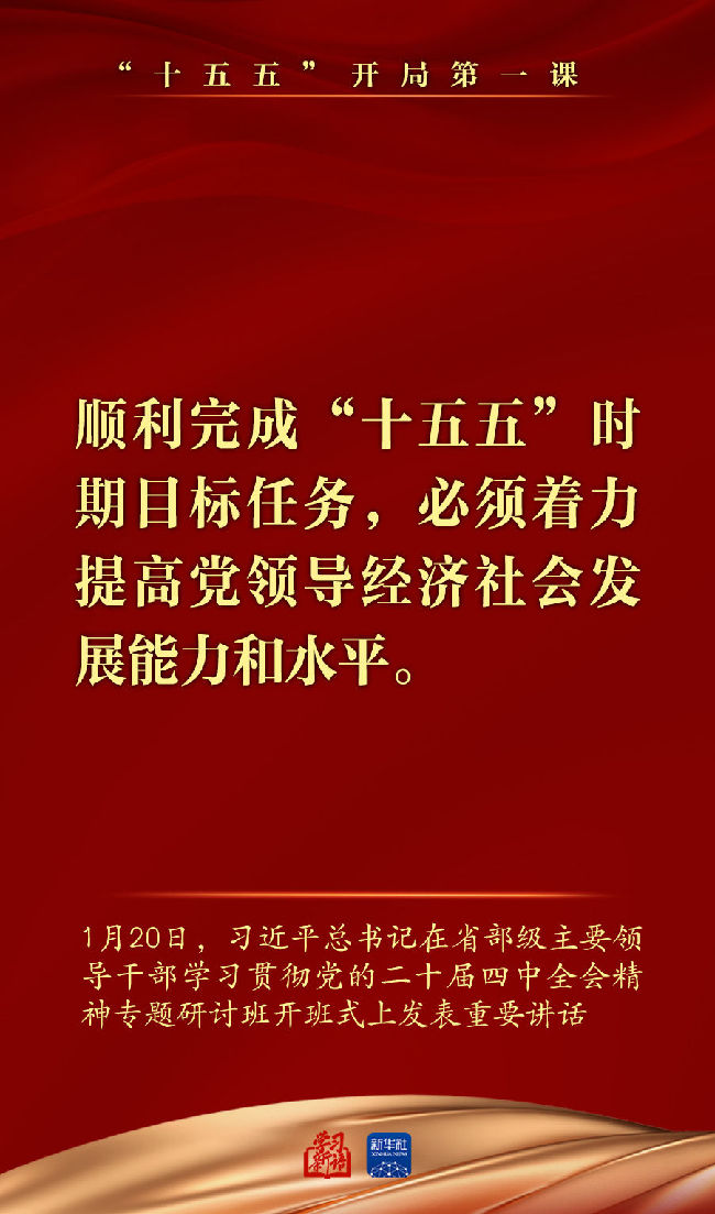 “十五五”开局第一课,总书记重要讲话催人奋进